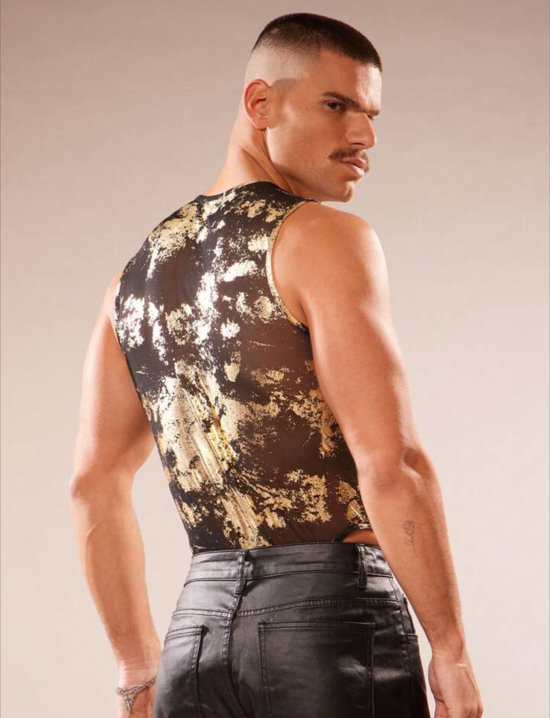 Golden Eclipse Mesh Tank